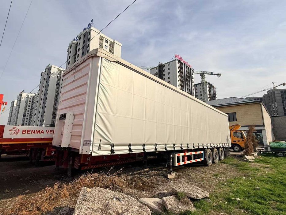 Tentovka traller 4/5/6 most  sotuvda tayyor yarimtirkamalar 25/26 yil