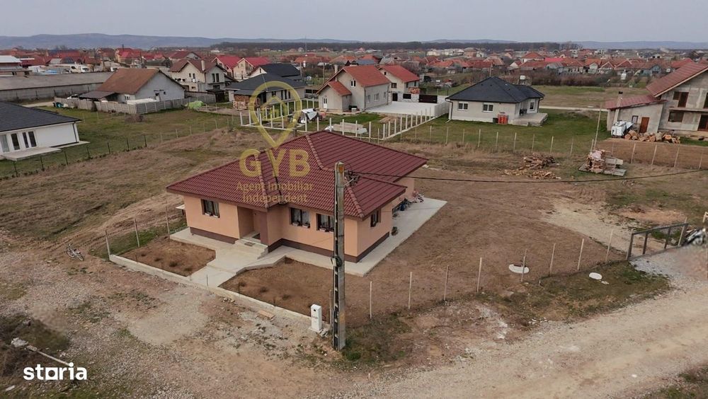 Casă nouă, moderna, complet mobilată, în Alparea