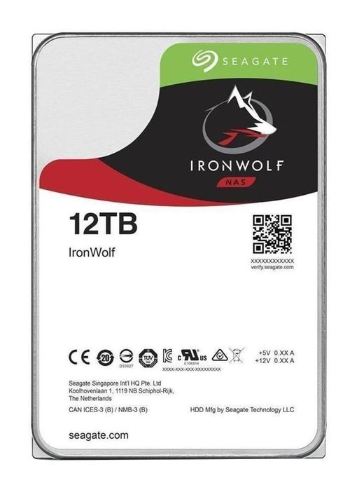 Seagate IronWolf 12 TB ST12000VN0008