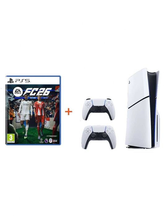 Inchiriez PS5 + FIFA 26 (FC 26) + 2 controllere pe Weekend sau Zilnic, Playstation in Bucuresti