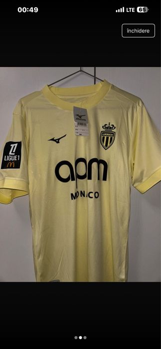 Tricou fotbal Monaco