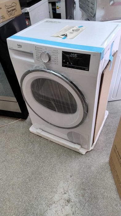 А++ Сушилня с термопомпа Beko-Беко 7 кг Slim SteamCure OptiSense