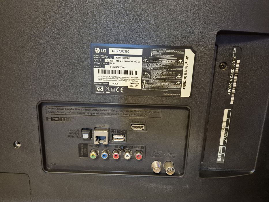 Televizor LG 108cm (43UN73003LC) + Magic Remote