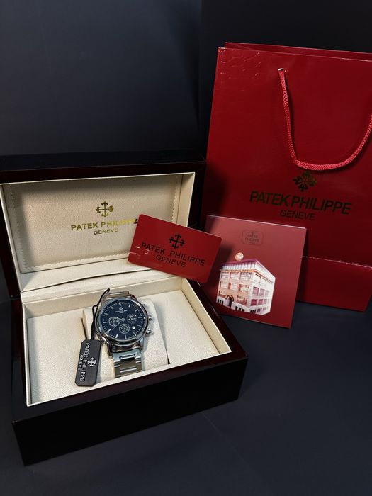Мужские часы Patek Philippe Genève в полном комплекте