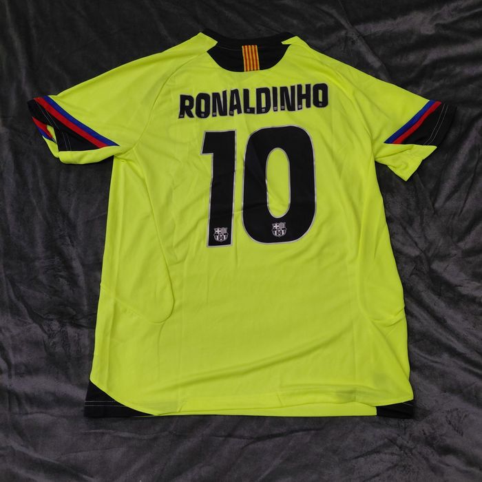 NIKE Ретро футболна тениска/фланелка на Barcelona НОВА