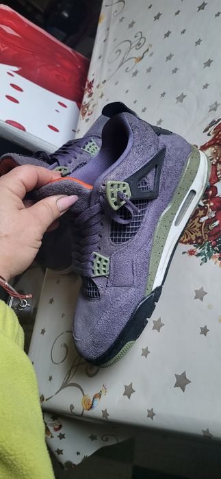 Jordan 4 retro canyon purple