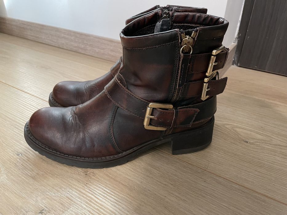 Ghete din piele Zee Lane 37