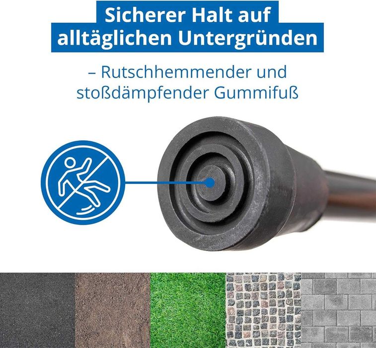 Сгъваем бастун Weinberger Телескопичен бастун регулируем неплъзгащ се