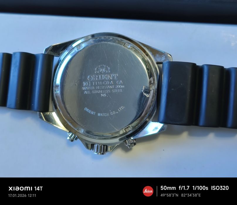 ORIENT CAPTAIN. Часы механические Япония.