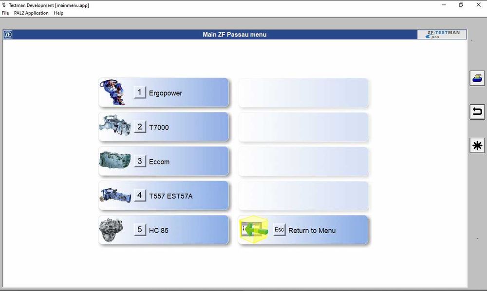 Instalare diagnoza ZF Testman Pro 10.5 2022.09 transmisii cutii viteze