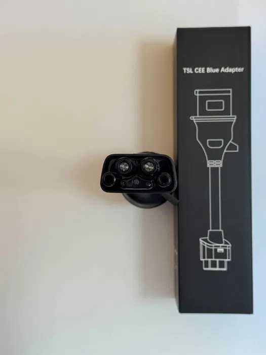 16A Blue CEE Адаптер Към Tesla Mobile – До 3.6 kW Монофазно Зареждане