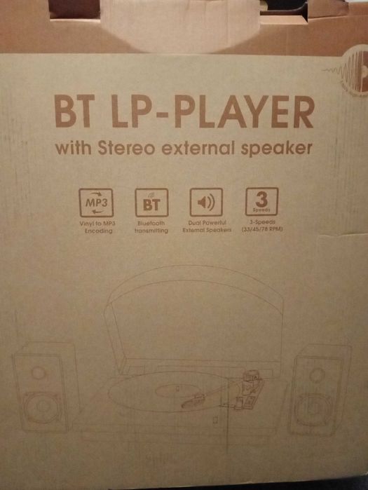 Грамофон BT LP-Player