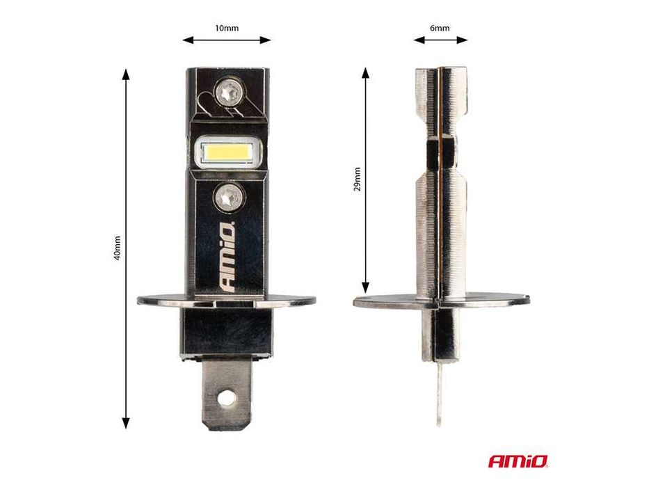 LED крушки H3 AMIO HYBRID Лед крушка Canbus 60W, 6000K