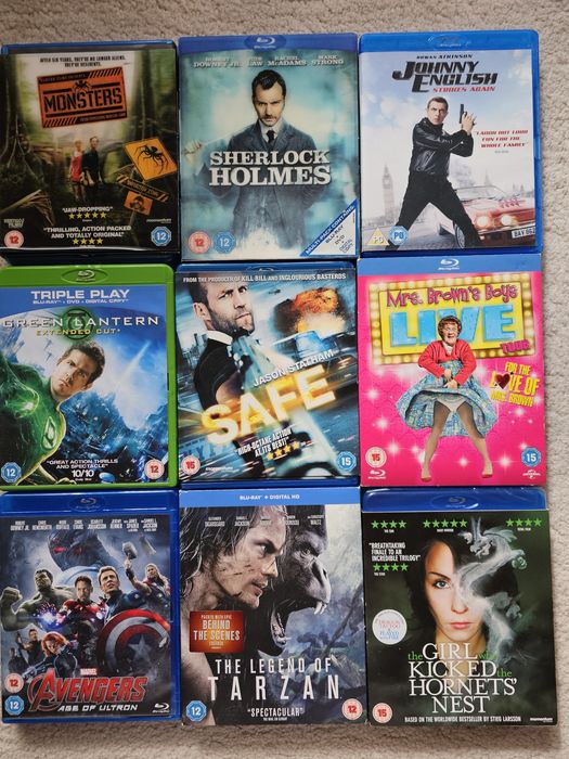 Оригинални Blu-Ray и сериали на Английски език от лична колекция