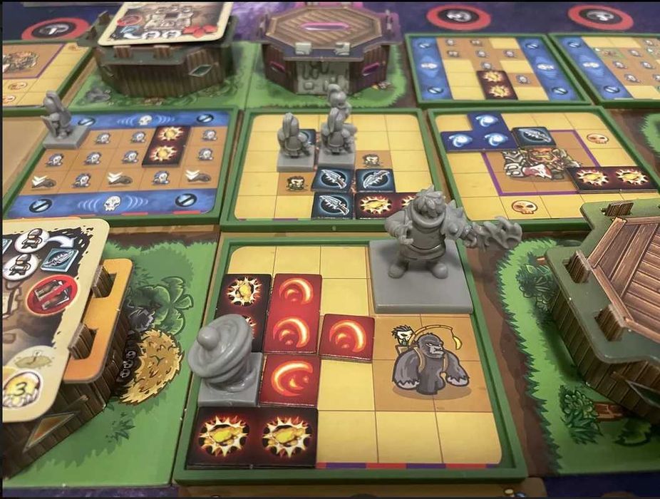 Kingdom Rush: Elemental Uprising board game, joc de societate