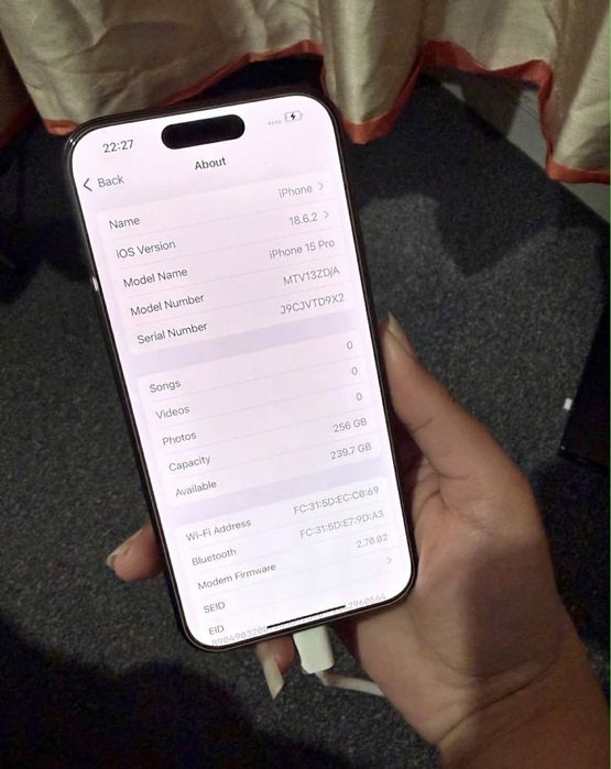 Iphone 15 Pro 256GB 88%