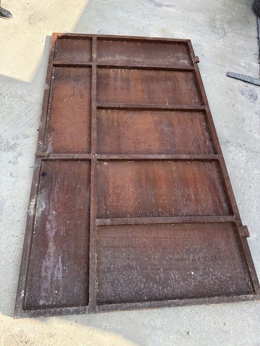 Ворота металлические 5 видов