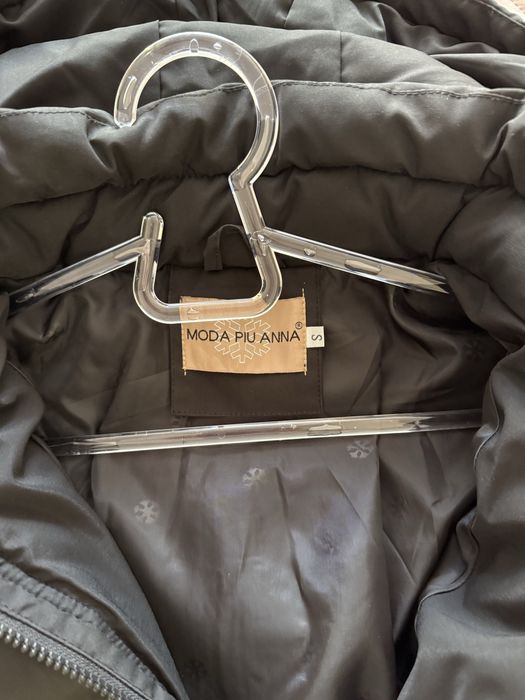 Зимно яке цвят-черно