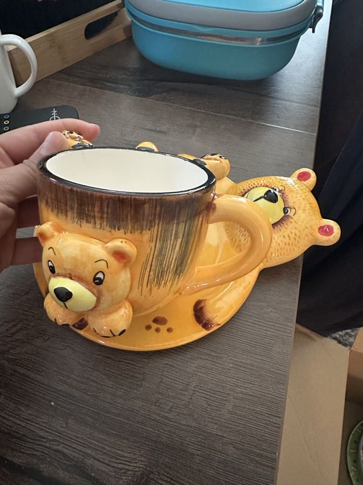 Детска чашка и чинийка