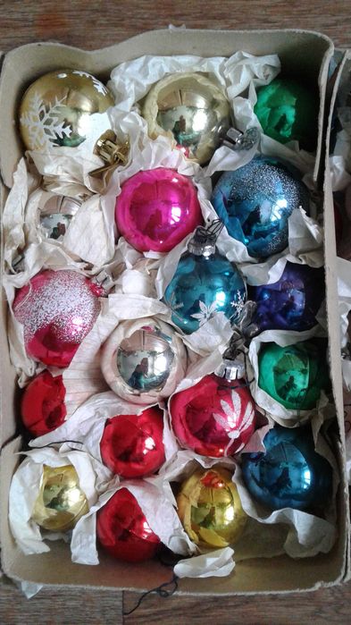 Елочные  игрушки  СССР