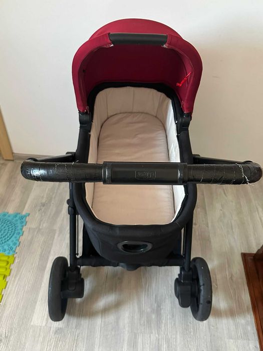 Carut Chicco 3 in 1 Copii (landou+scaun auto+carucior)