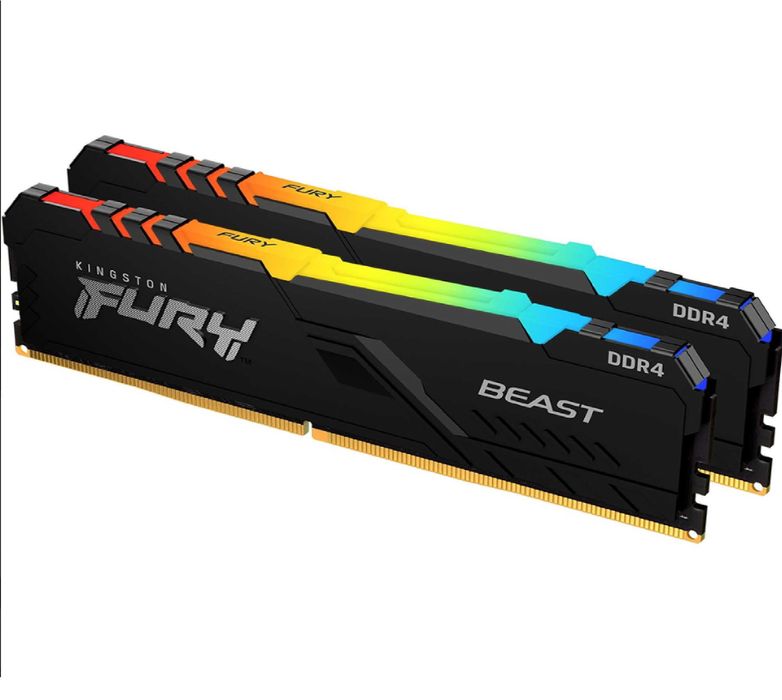 32GB RAM Kingston Fury RGB 3200MHz (2x16GB) – Perfect pentru Gaming