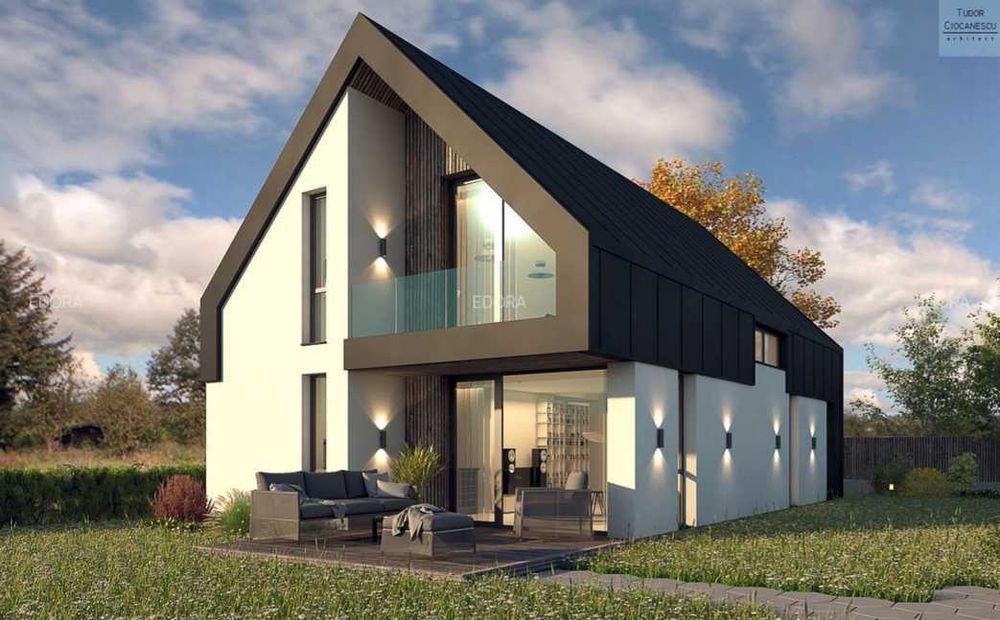 Vila nordică în sudul Bucureștiului