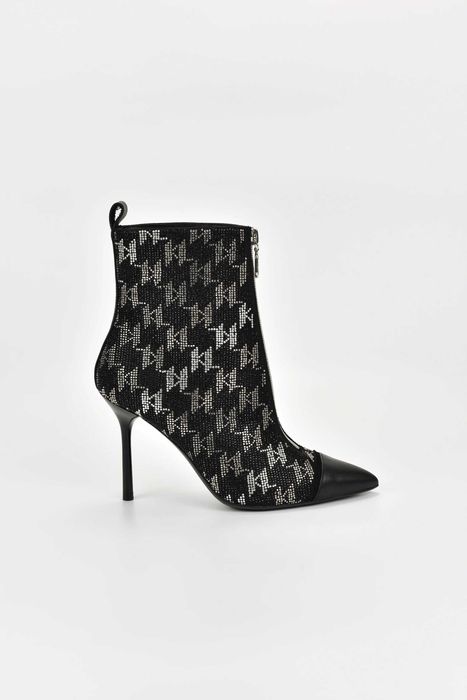 Дамски Токчета Karl Lagerfeld SARABANDE Ankle Boot Monogram G0S