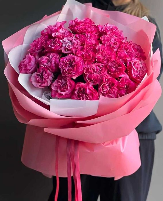 Ромашки сирень пионы розы момоко хризантемы