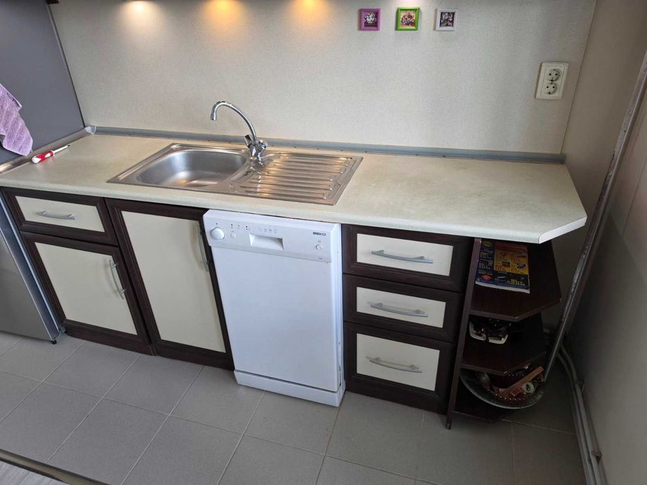 Модулна кухня | Дъб и ванилия | 2.10 m Дължина