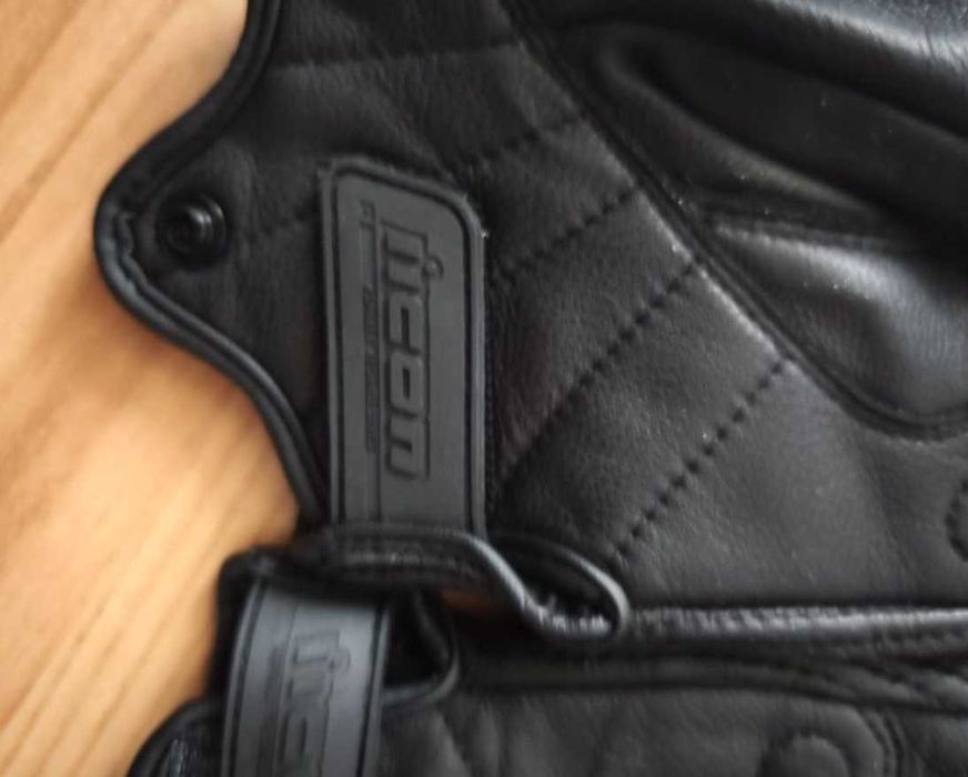 Manusi Piele Negre Noi Marime L Motocicleta Scooter Moto