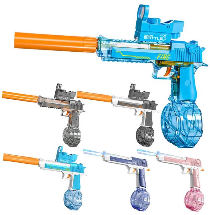 Воден пистолет с презареждаща батерия Usb кабел за зареждане