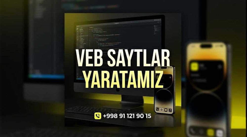 web-sayt yaratish / веб-сайт яратиш xizmati