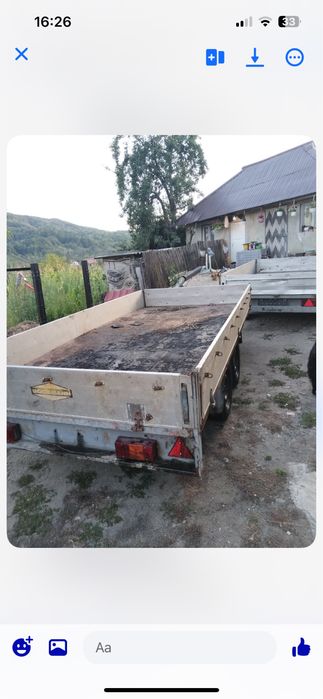 Remorca agricola fara acte