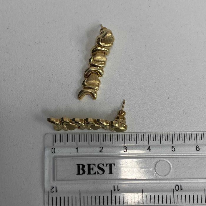 Cercei aur 14K 5.17g (AG13 b55491.8) Garantie 2 ani!