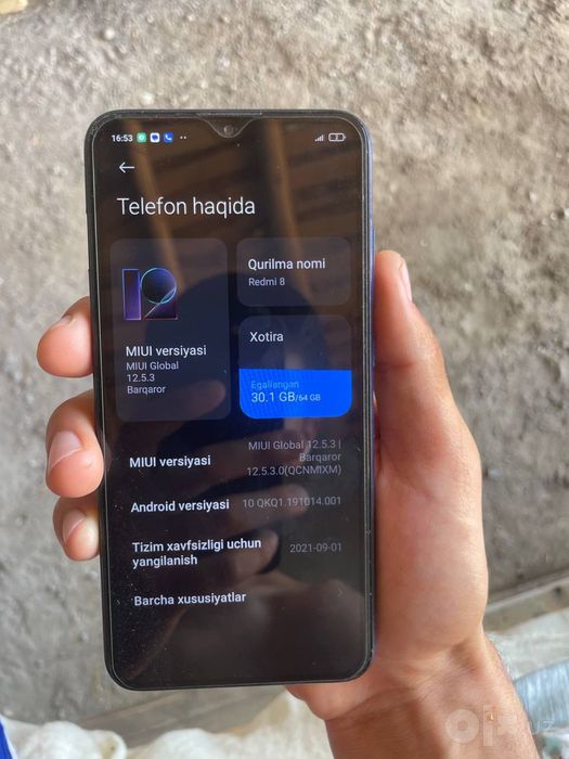 Redmi 8 64 tali aybi yoq