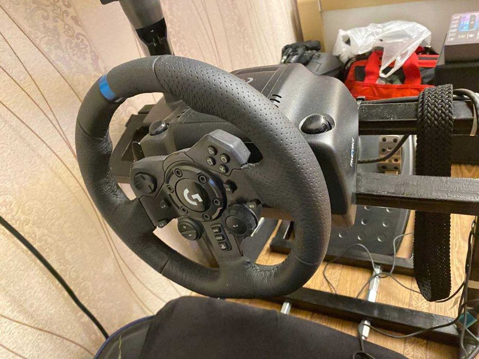 Руль Logitech G923 + Shifter + Кокпит