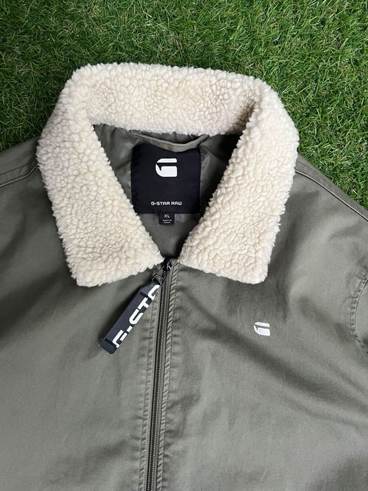 Мъжко яке / парка : G-Star Raw Rodis Teddy Coach JKT XL