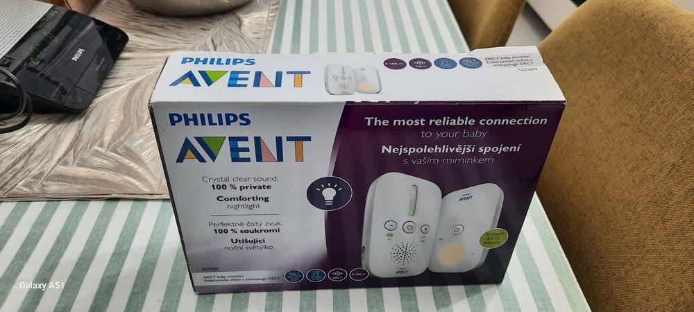 Vând sistem Philips Avent detect Baby monitor