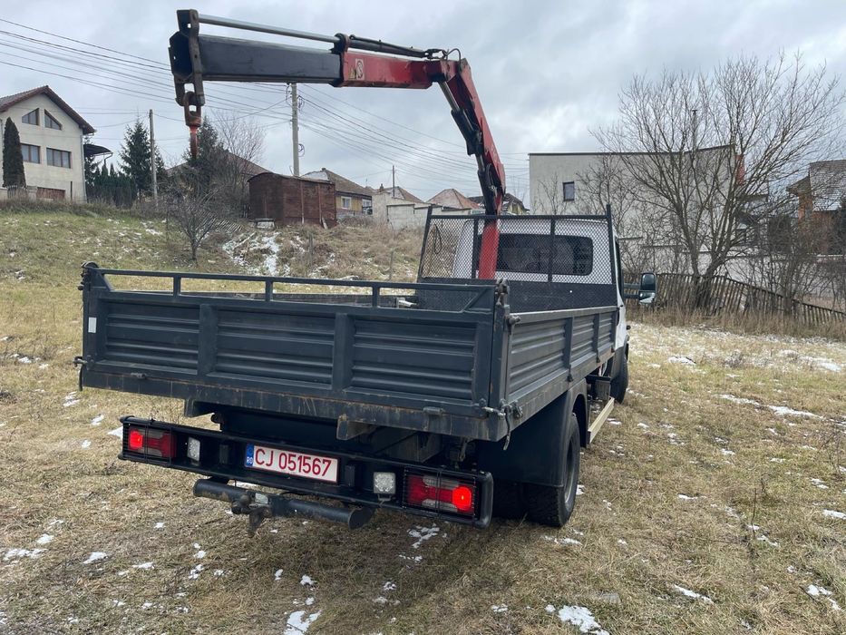 Iveco Daily 72c17 Macara Fassi F40 si basculare