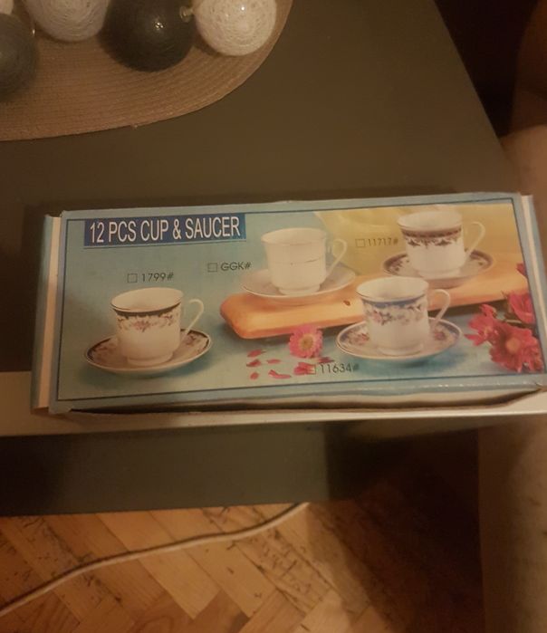 Чаши за кафе НОВИ 12бр.