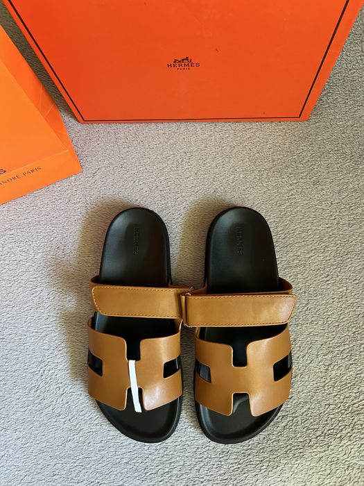 Hermes чехли естествена кожа