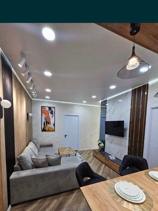 2*3х/ 1 / 4 комн. Чиланзар-7 Кв. Евро. Ремонт. Мебель+Техн. Ор. Актепе