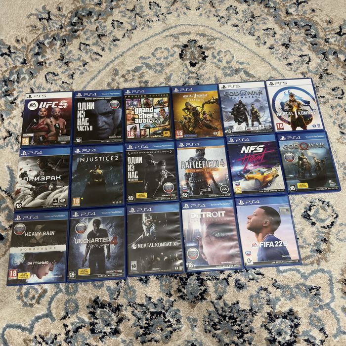 Продам диски PS4-PS5