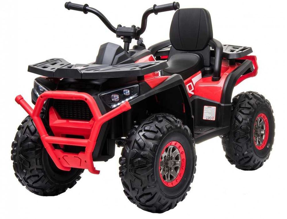 Atv electric pentru copii Nichiduta Desert 90W Red 12V 7Ah Telecomanda 2.4G, Roti din cauciuc EVA, Unitate audio