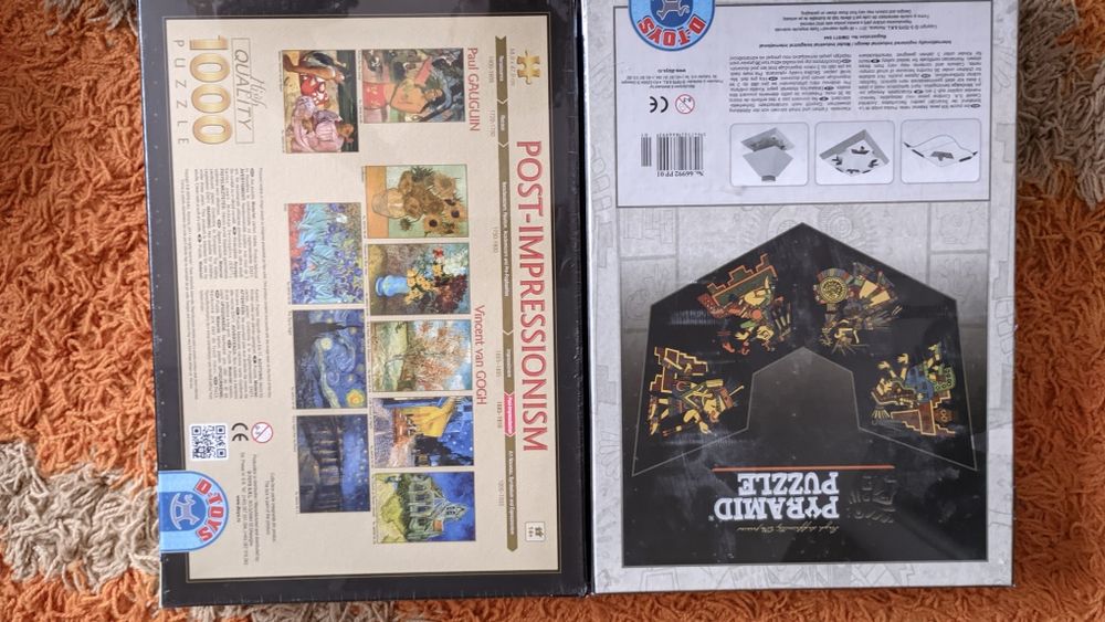 Vând jocuri puzzle noi