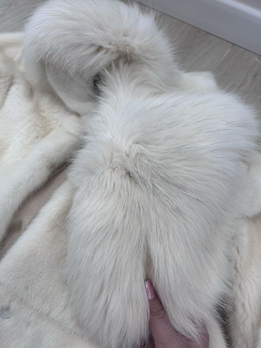 Шуба норковая , воротник писец