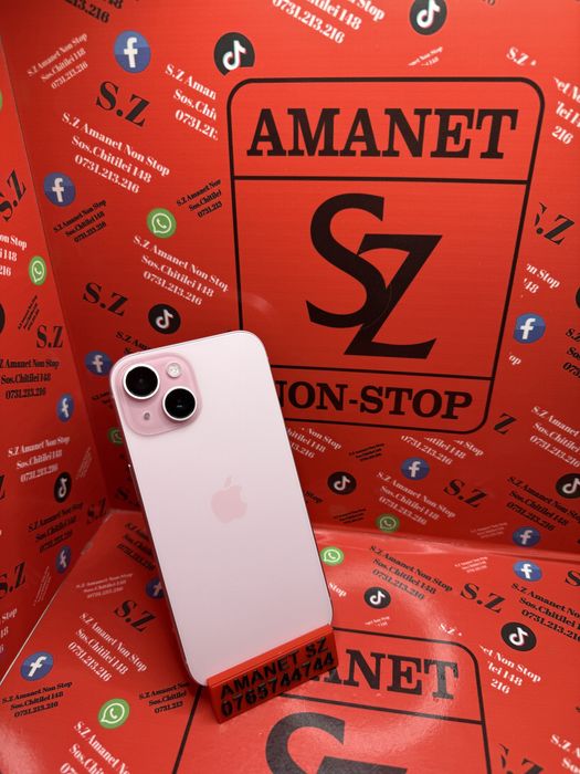 Iphone 15 94% Baterie Amanet SZ Non Stop