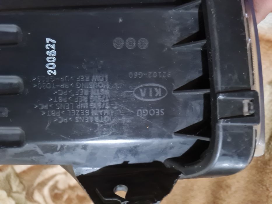 Фары на кия пиканто 3