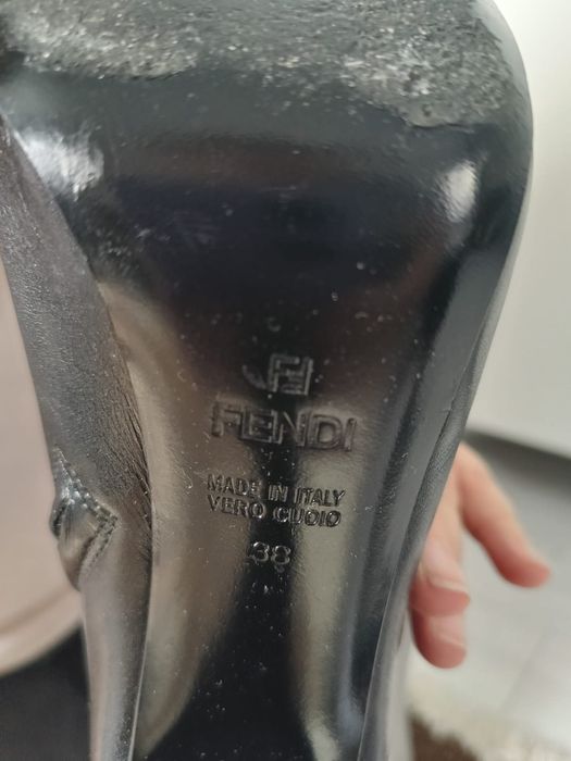 Fendi демисезонные сапоги